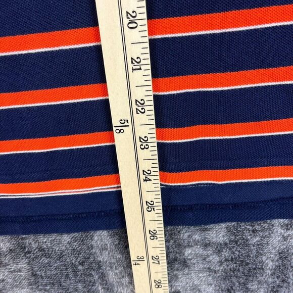 Polo Ralph Lauren Polo Long Sleeve Boys M 12/14 Stripe Orange Blue NWT - Picture 7 of 10